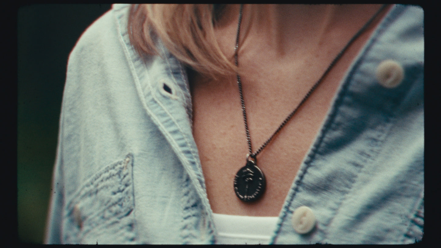 Yellow Meranti Pendant in Sterling Silver