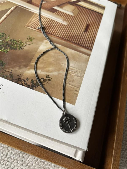 Yellow Meranti Pendant in Sterling Silver