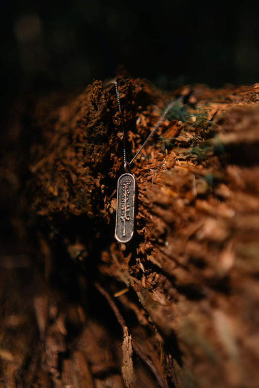 Mountain Ash Pendant in Sterling Silver