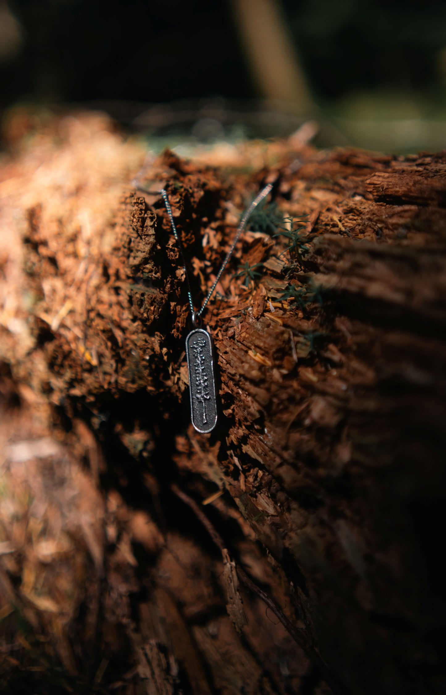 Mountain Ash Pendant in Sterling Silver