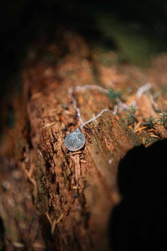 Arbutus Pendant in Sterling Silver